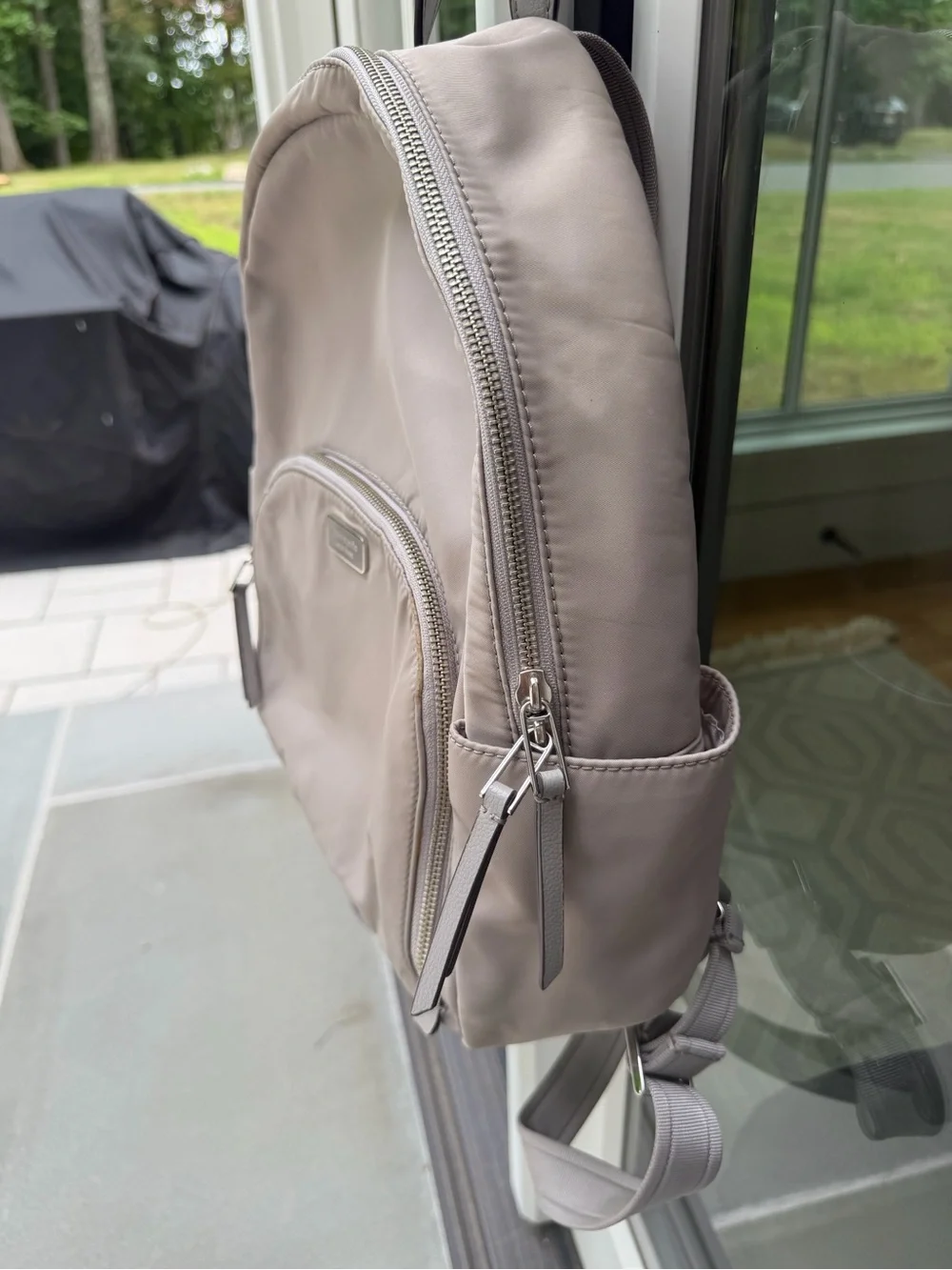 Kate Spade Light Gray Women's Backpack - Everyday Bag